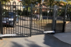Automatic openers added to an existing gate